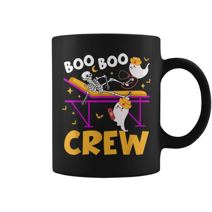 Boo Boo Crew Nurse  Funny Ghost Women Halloween Nurse  Coffee Mug