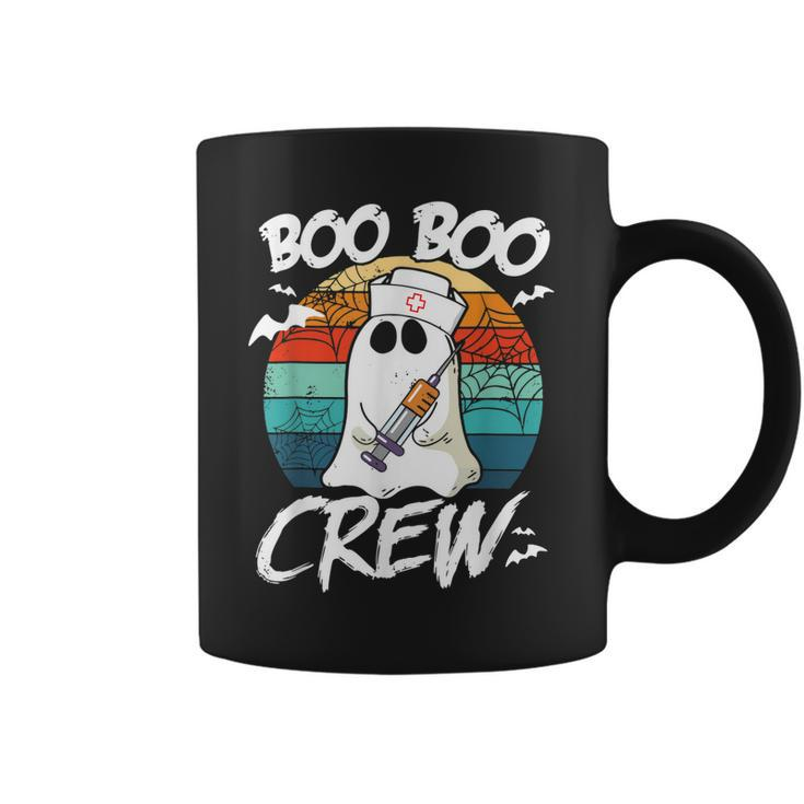 Boo Boo Crew Nurse  Funny Ghost Women Halloween Nurse  V2 Coffee Mug
