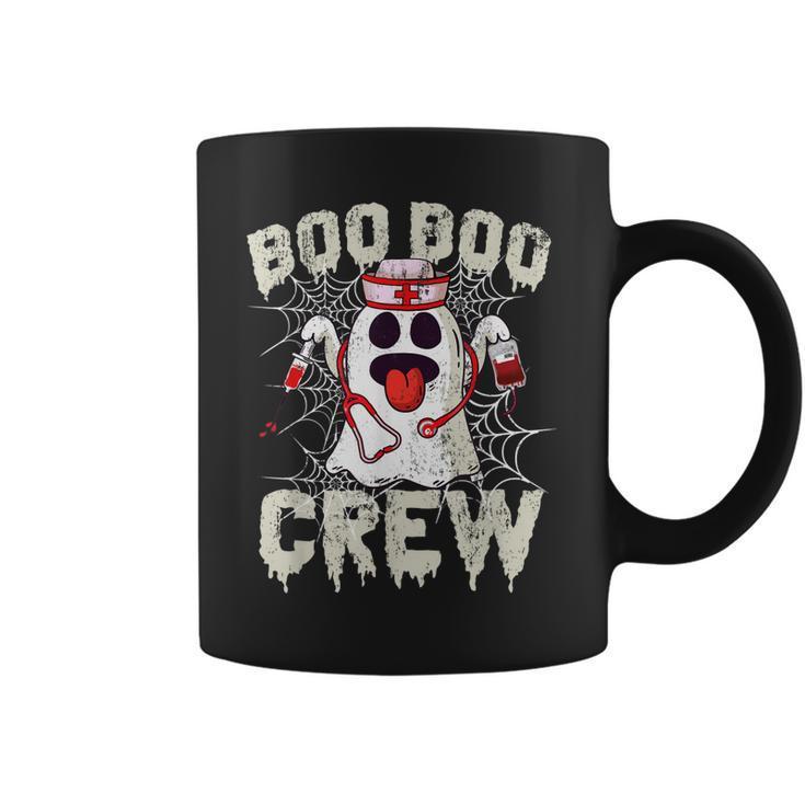 Boo Boo Crew Nurse  Funny Ghost Women Halloween Nurse  V3 Coffee Mug