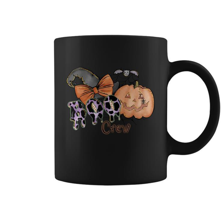 Boo Crew Pumpkin Halloween Quote V2 Coffee Mug