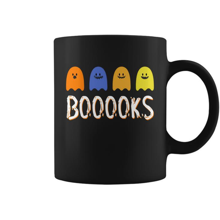 Books Spooky Ghost Funny Halloween Graphic Design Printed Casual Daily Basic V2 Coffee Mug