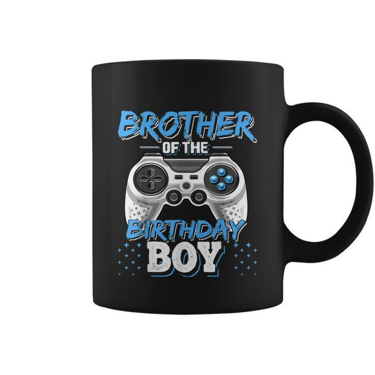 Brother Of The Birthday Boy Matching Video Gamer Party Coffee Mug
