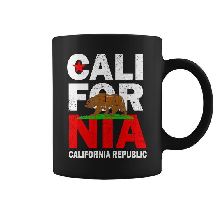 Cali California Republic Logo Tshirt Coffee Mug