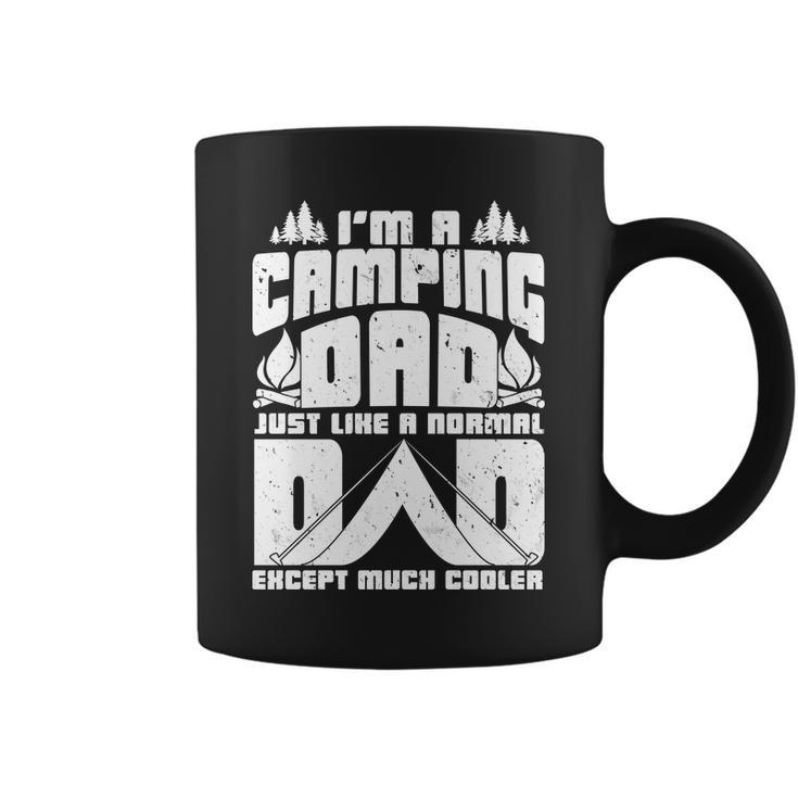 Camping Dad Tshirt Coffee Mug