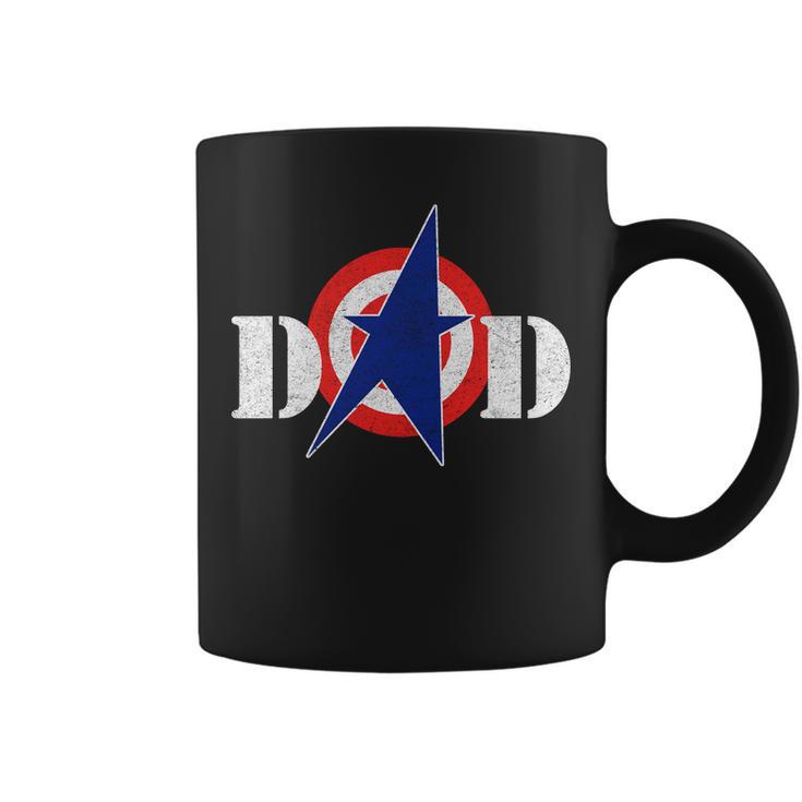 Captain Dad Tshirt Coffee Mug