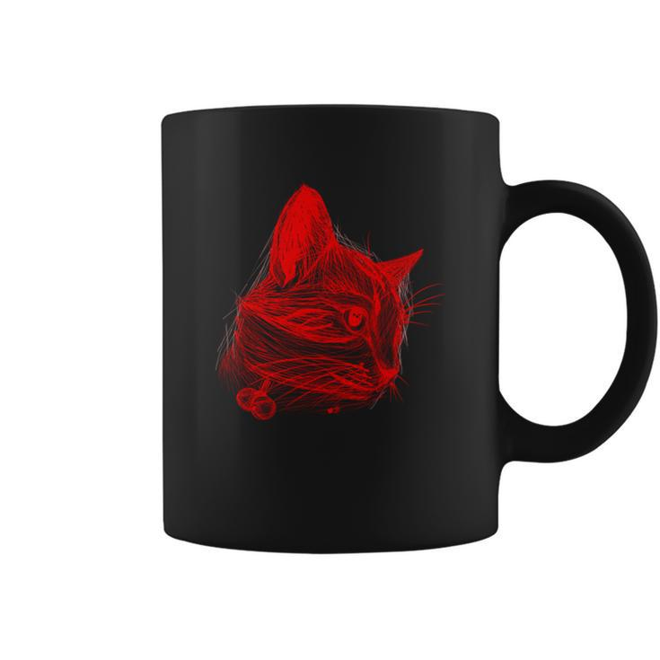 Catshirts Great Gift Cat Scribble  Coffee Mug