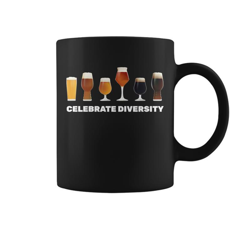 Celebrate Diversity Beer Funny Tshirt Coffee Mug