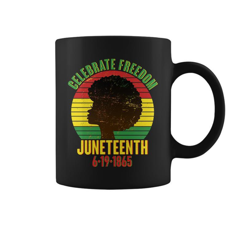 Celebrate Freedom Juneteenth 6-19-1865 Tshirt Coffee Mug