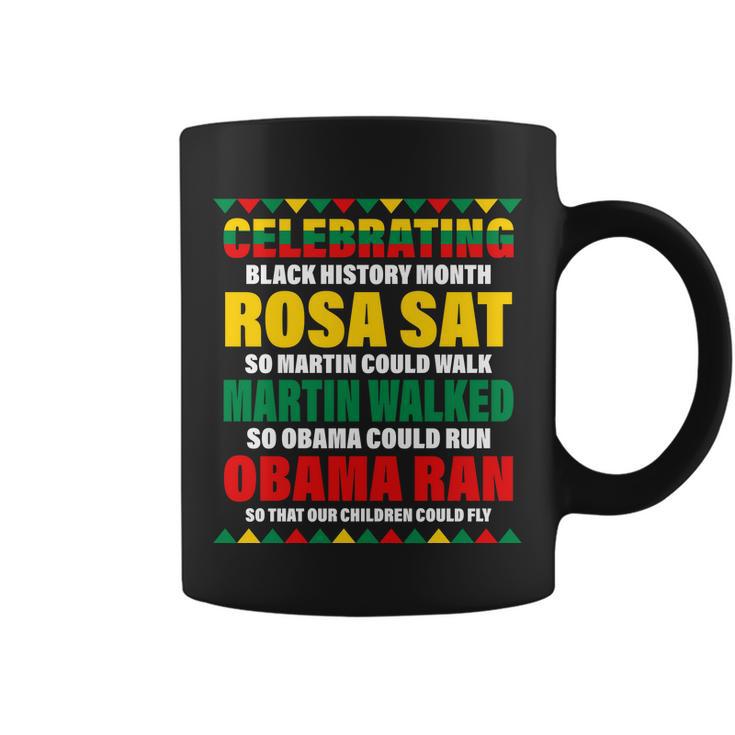 Celebrating Black History Month Tshirt Coffee Mug