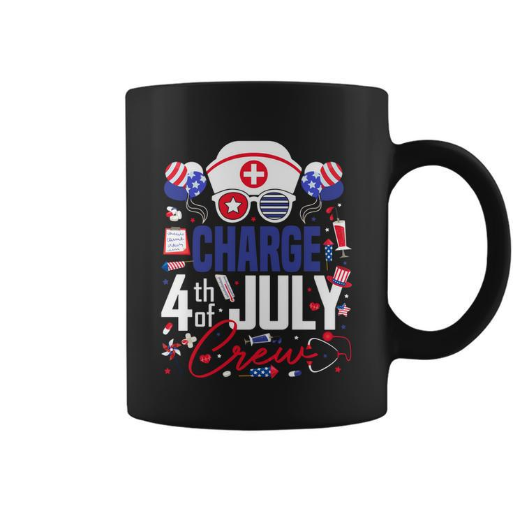 Charge Nurse 4Th Of July Crew Independence Day Patriotic Gift Coffee Mug