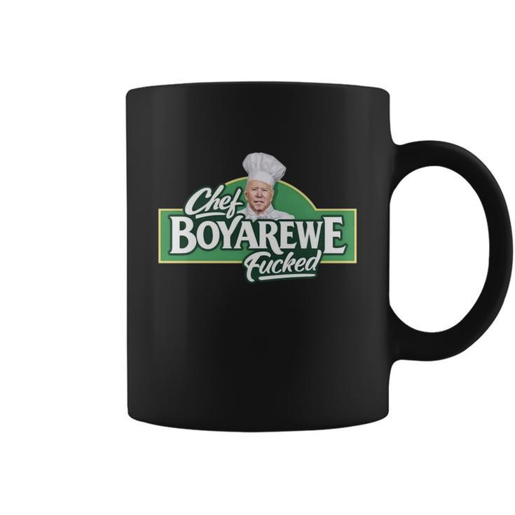 Chef Boyarewe Fucked Funny Anti Biden V2 Coffee Mug