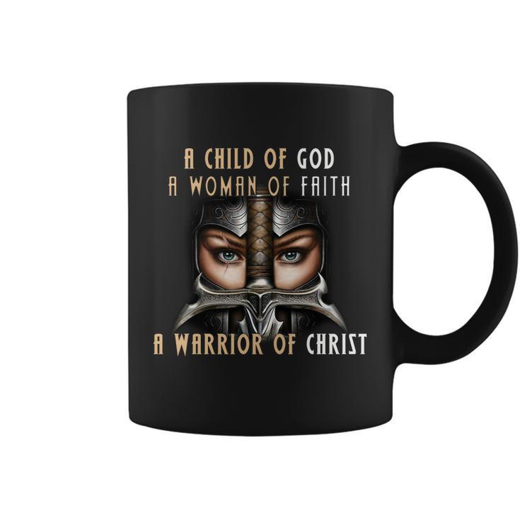 Child Of God Woman Of Faith Warrior Of Christ Tshirt Coffee Mug