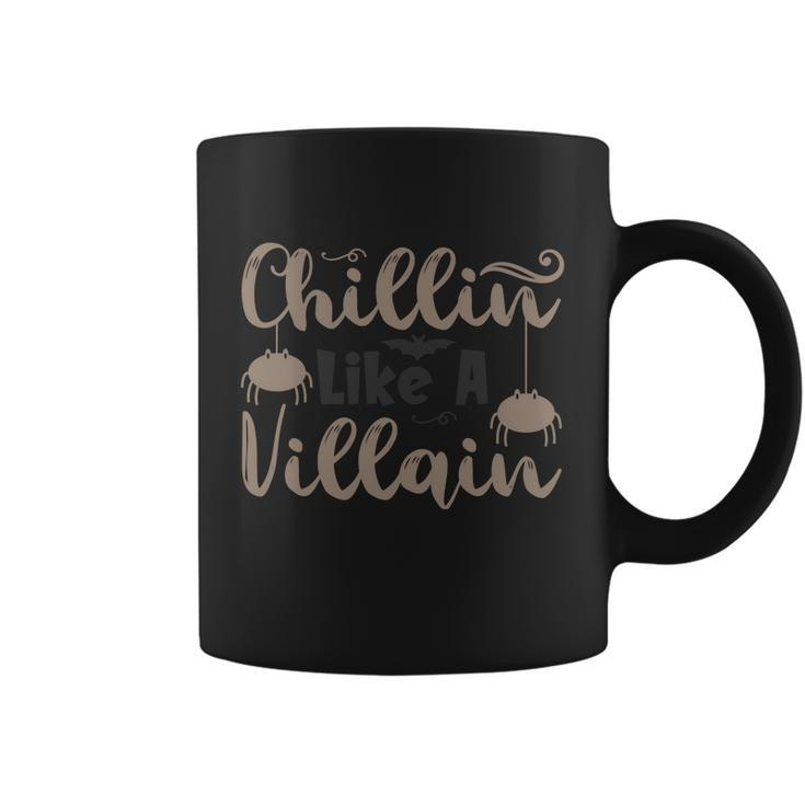 Chillin Like A Villain Halloween Quote V3 Coffee Mug