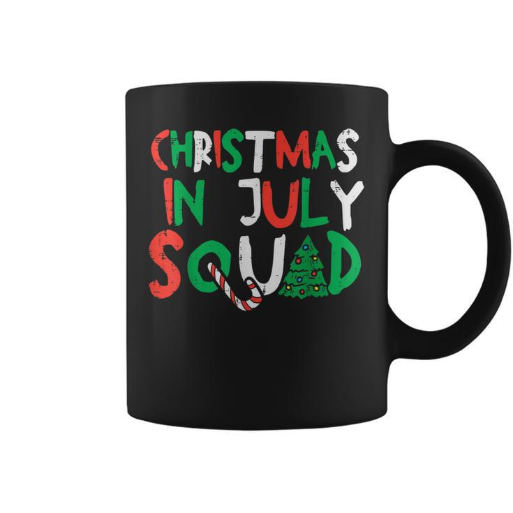 Christmas In July Squad Funny Summer Xmas Men Women Kids  Coffee Mug