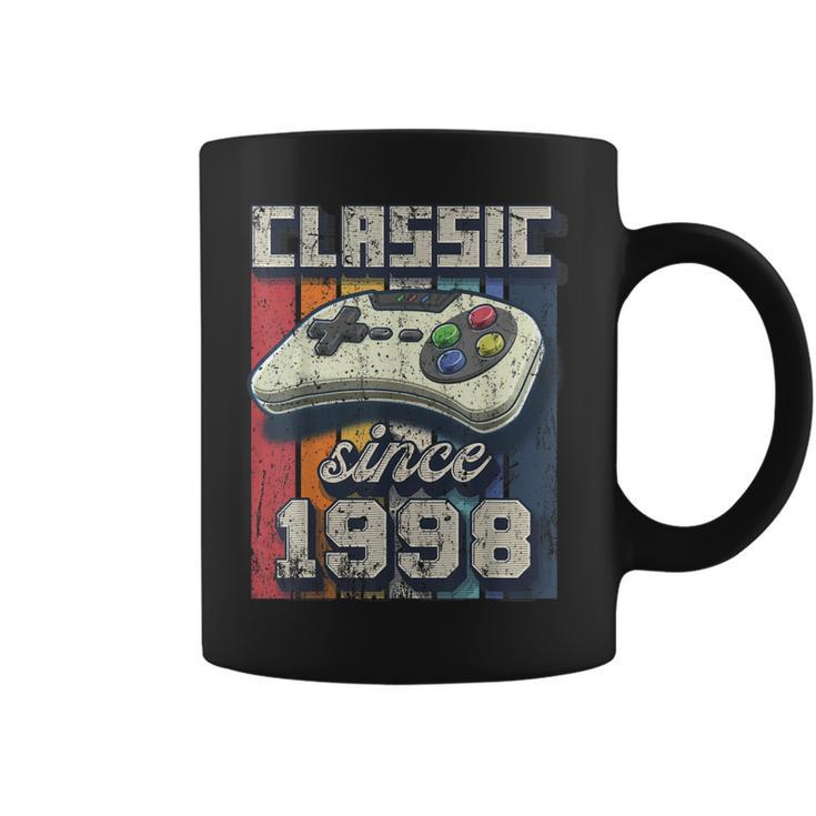 Classic 1998 24Th Birthday Retro Video Game Controller Gamer  Coffee Mug
