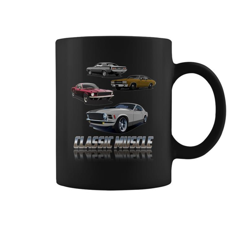 Classic Muscle Classic Sports Cars Tshirt Coffee Mug