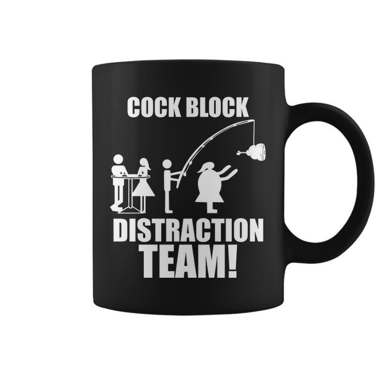 Cock Block Distraction Team Tshirt Coffee Mug