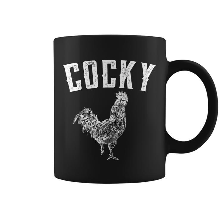 Cocky Rooster Coffee Mug