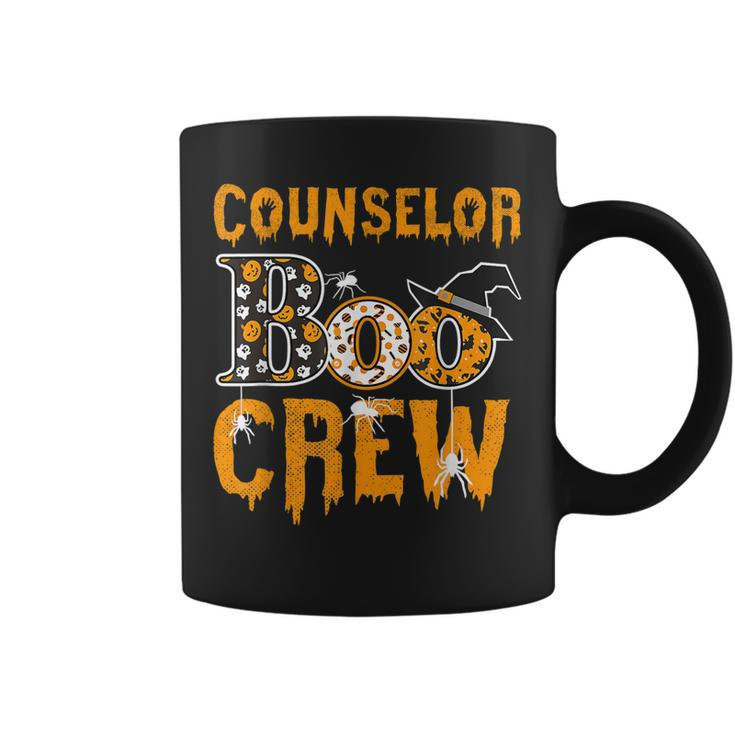 Counselor Teacher Boo Crew Halloween Counselor Teacher  Coffee Mug