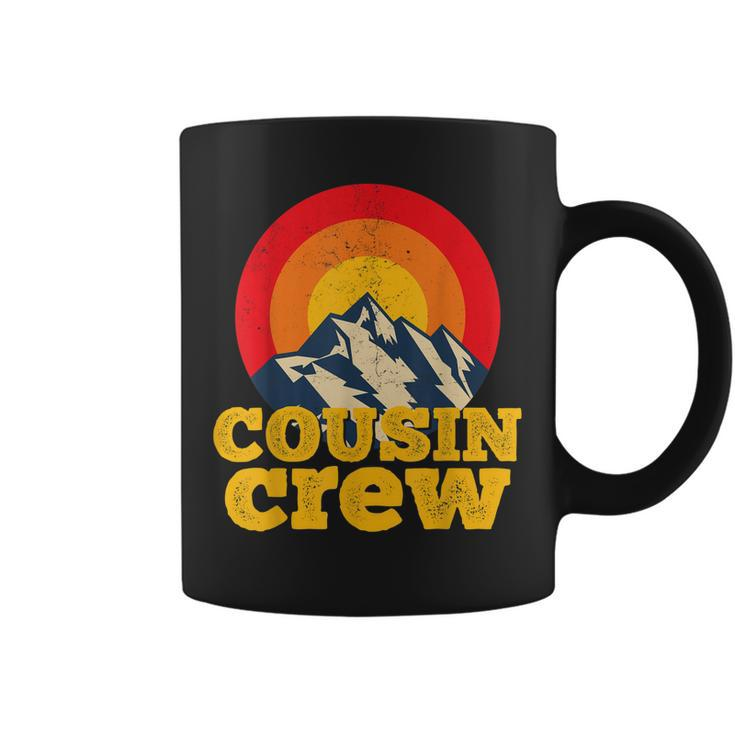 Cousin Crew Kids Matching  Camping Group Cousin Squad  Coffee Mug