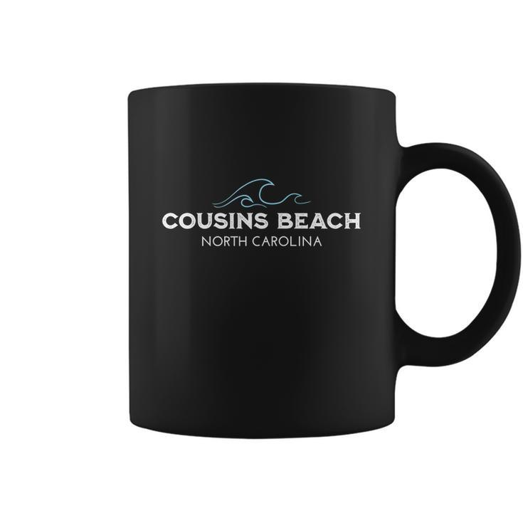 Cousins Beach North Carolina Cousin Beach V3 Coffee Mug