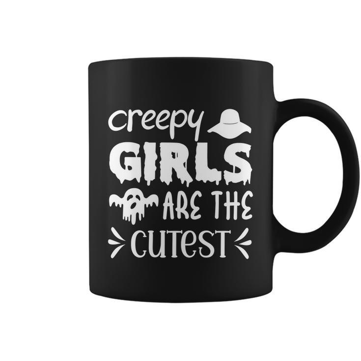 Creep Girl Are The Cutest Halloween Quote Coffee Mug