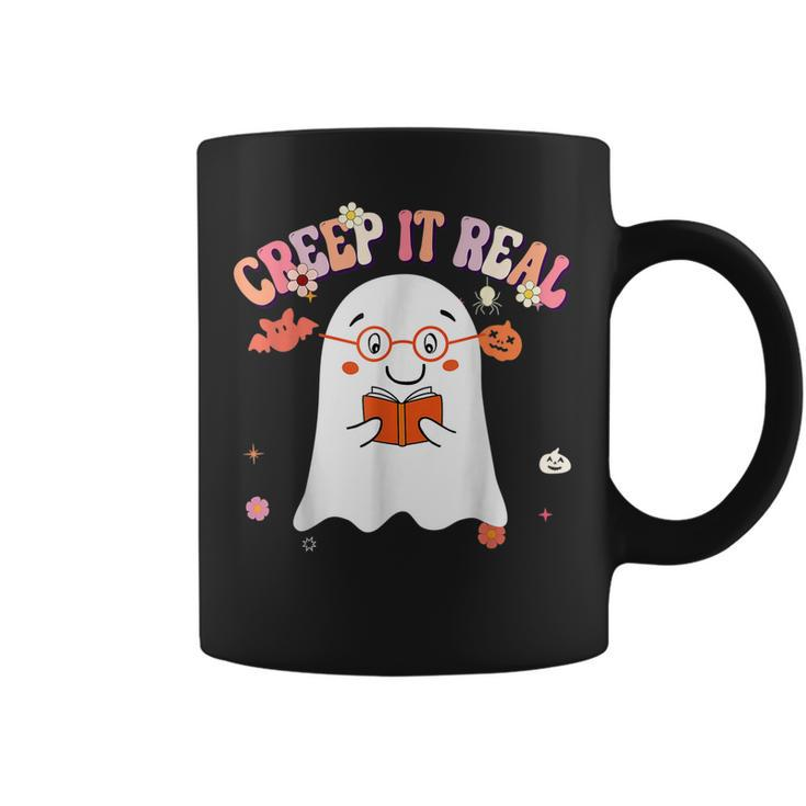 Creep It Real Ghost Kids Boys Girls Halloween Costume  Coffee Mug