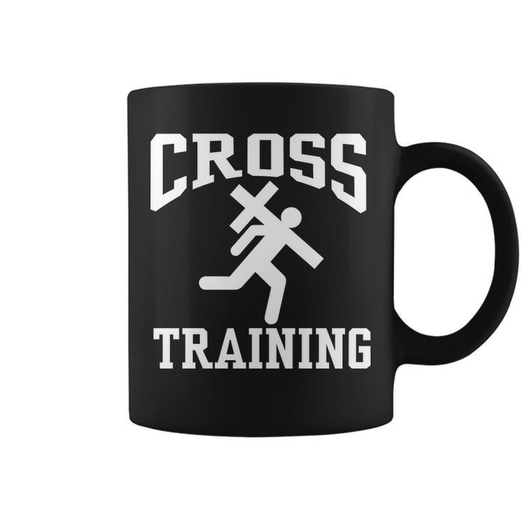 Cross Training Jesus Christian Catholic Tshirt Coffee Mug