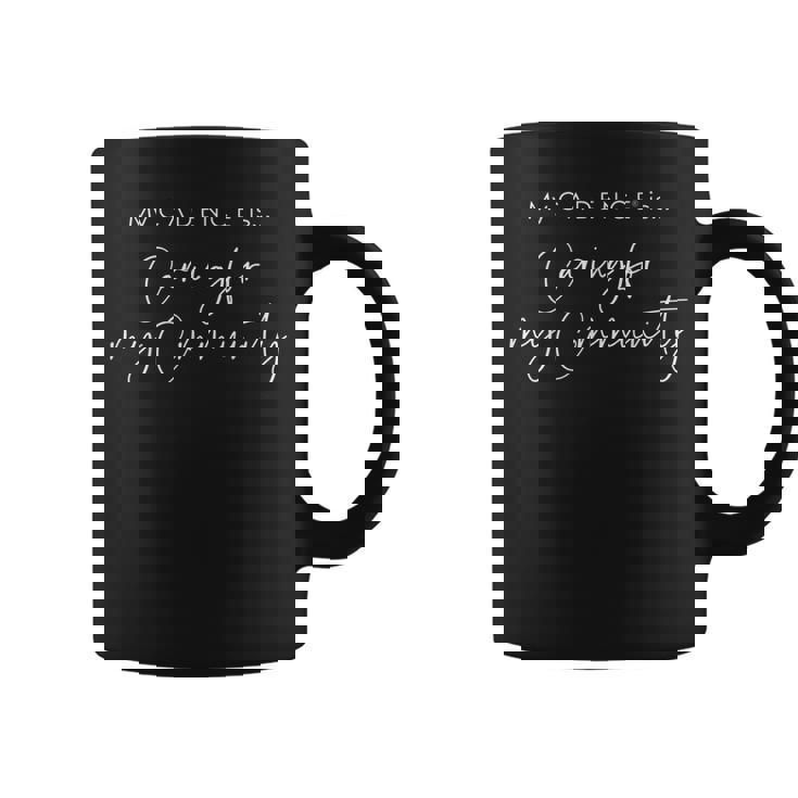 Custom Order - Caring For My Community Coffee Mug