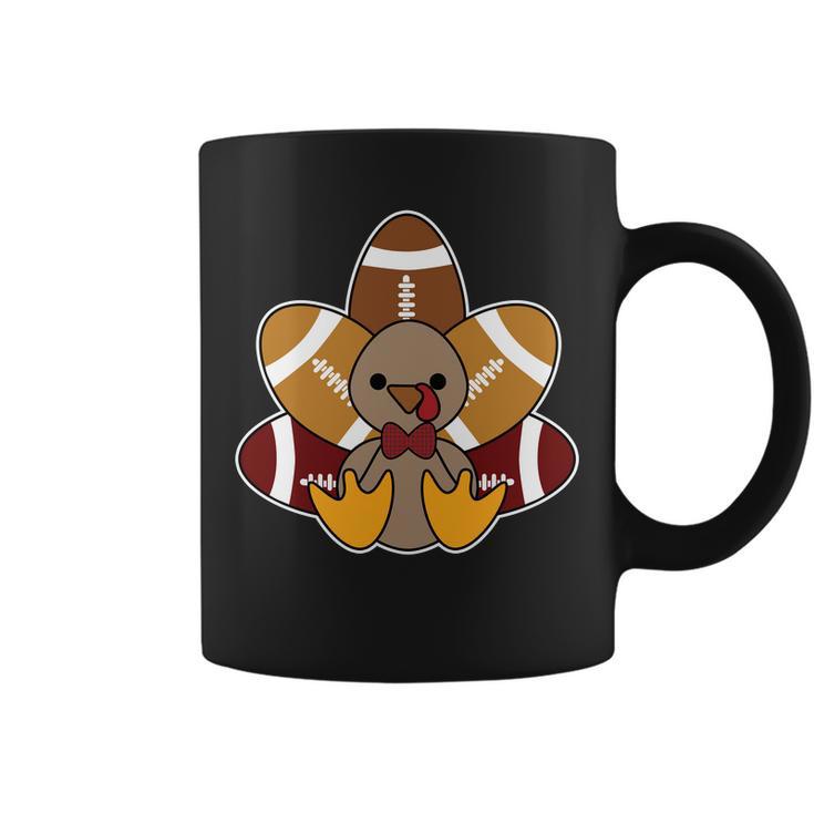 Cute Football Turkey Thanksgiving Tshirt Coffee Mug