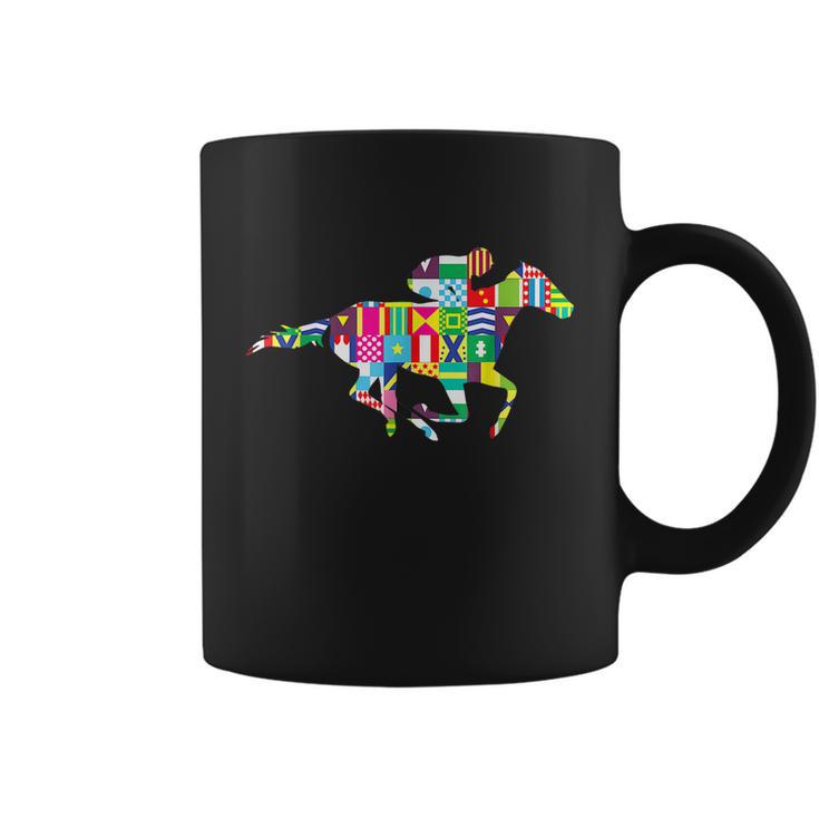 Cute Kentucky Horse Racing Silks Coffee Mug