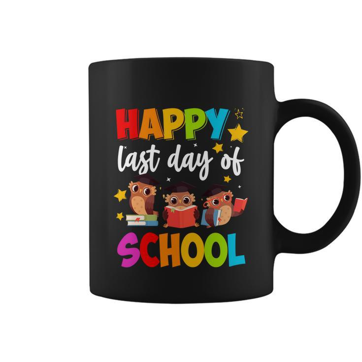 Cute Owls Happy Last Day Of School Gift Coffee Mug