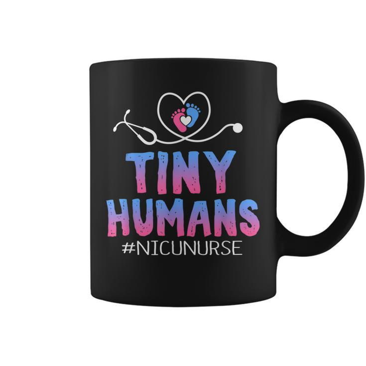 Cute Tiny Humans Neonatal Intensive Care Nicu Nurse  Coffee Mug