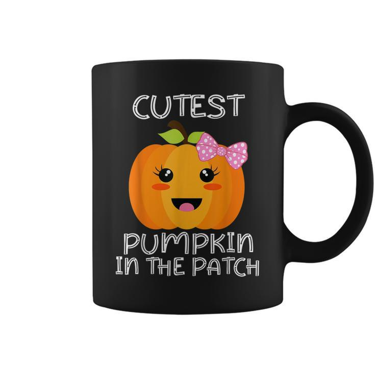 Cutest Pumpkin In The Patch Funny Halloween Thanksgiving  V5 Coffee Mug