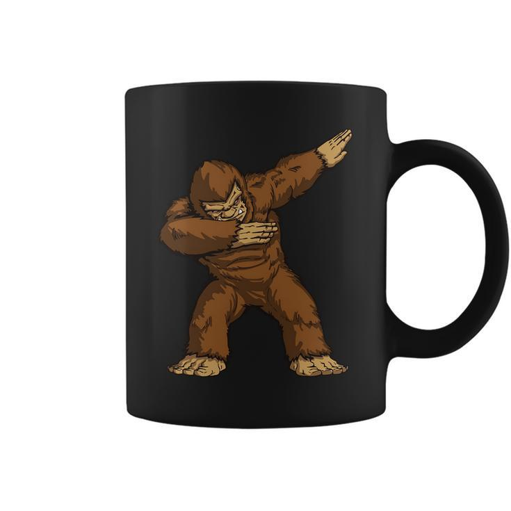 Dabbing Bigfoot Coffee Mug