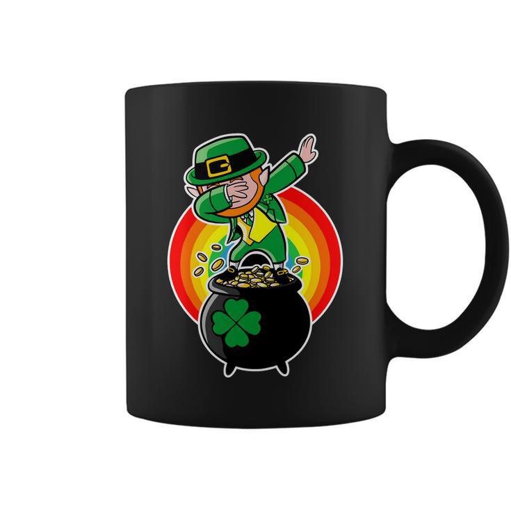 Dabbing Leprechaun Funny Irish Dab St Patricks Day Coffee Mug