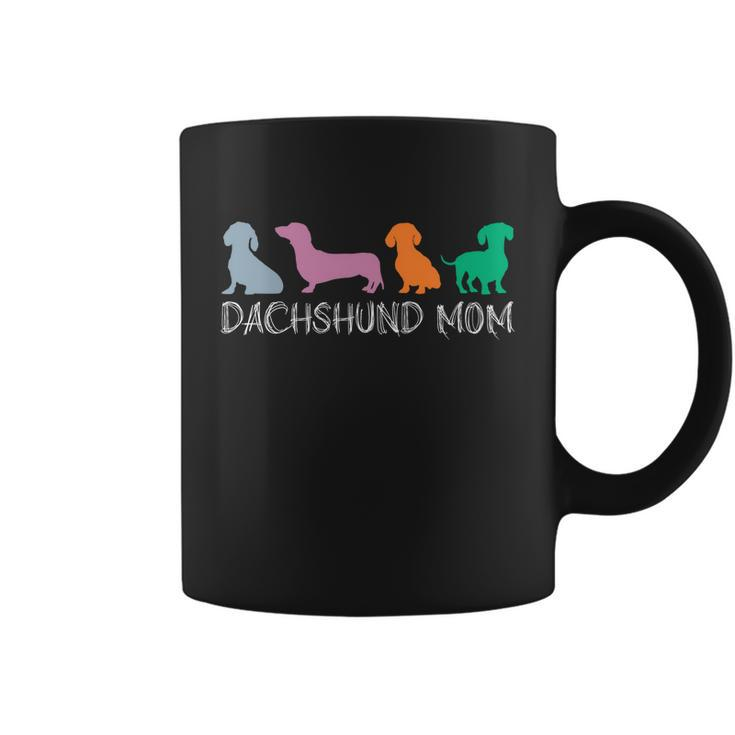 Dachshund Mom Wiener Doxie Mom Graphic Dog Lover Gift Coffee Mug