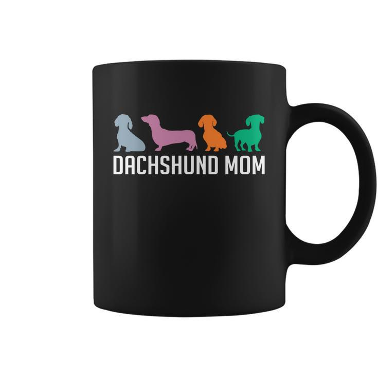 Dachshund Mom Wiener Doxie Mom Graphic Dog Lover Gift V2 Coffee Mug