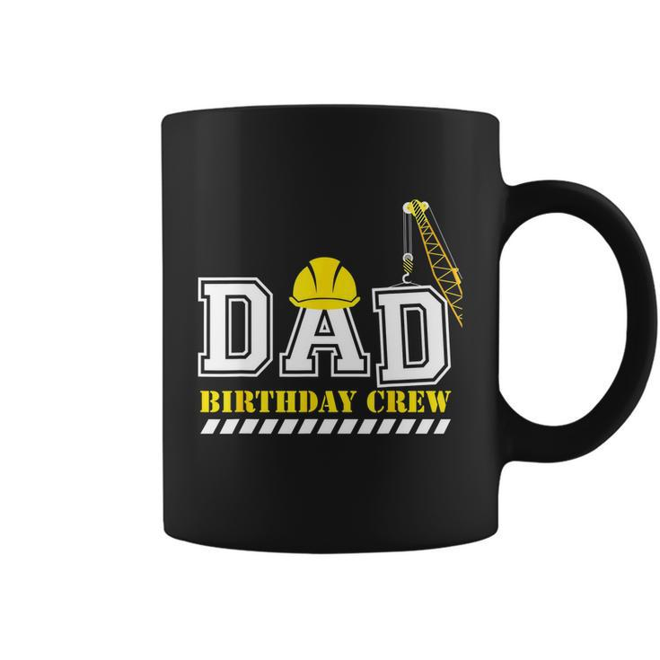 Dad Birthday Crew Construction Birthday Party Graphic Design Printed Casual Daily Basic Coffee Mug