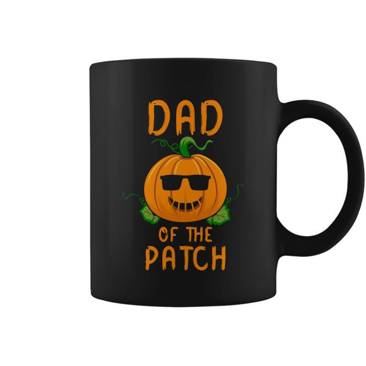 Dad Of The Patch Pumpkin Halloween Quote Coffee Mug