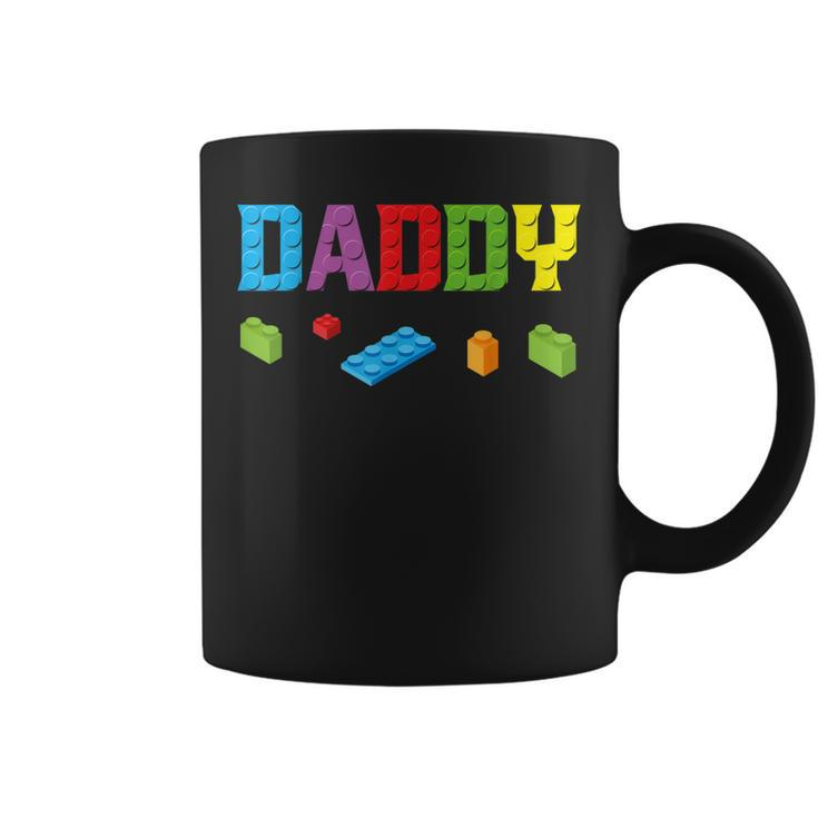 Daddy Master Builder Building Bricks Blocks Family Set Mens  Coffee Mug
