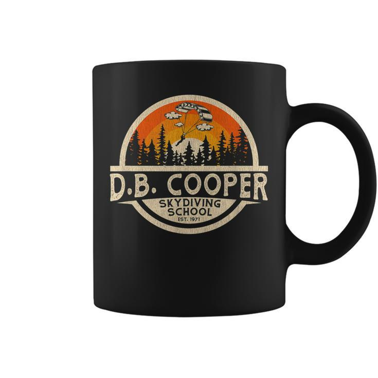 Db Cooper Skydiving School  V2 Coffee Mug