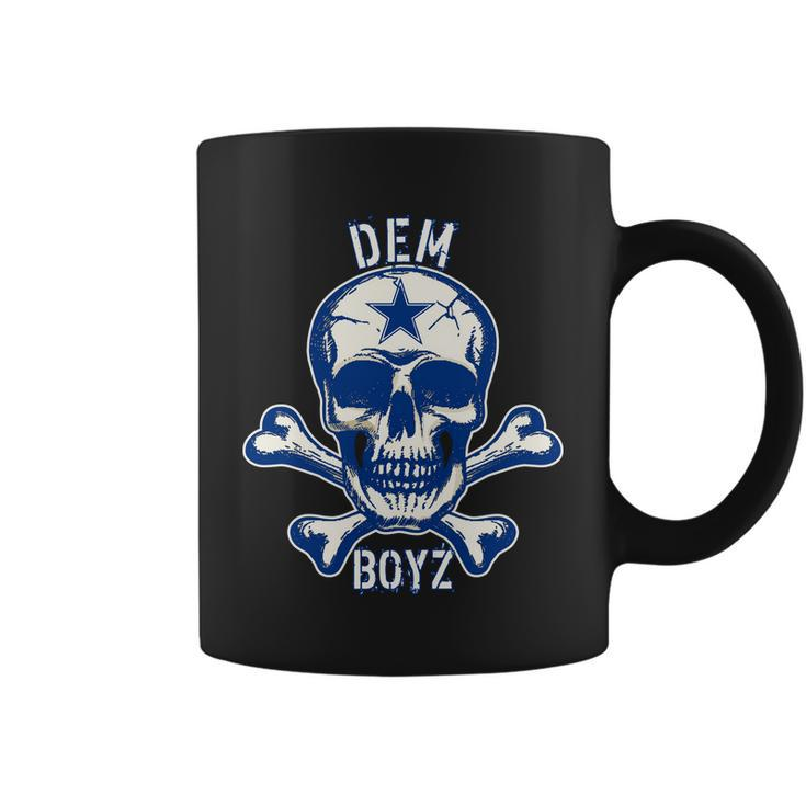 Dem Boyz Dallas Skull Crossbones Star Texas Fan Pride Coffee Mug