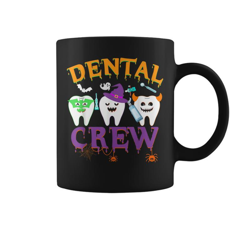 Dental Boo Crew Halloween Funny Dentist Assistant  Coffee Mug
