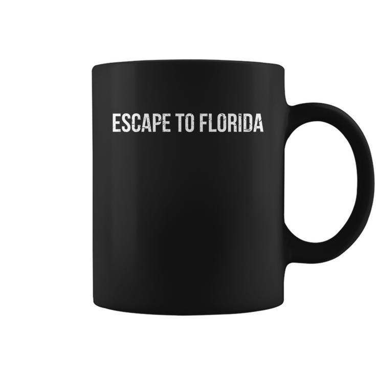 Desantis Escape To Florida Cool Gift Coffee Mug