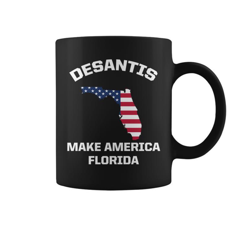 Desantis Make America Florida Usa Coffee Mug