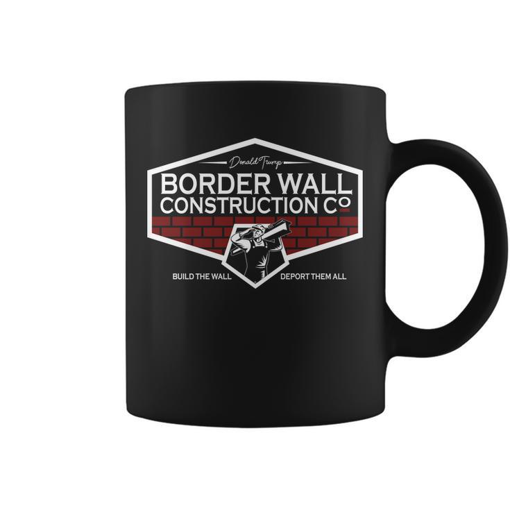 Donald Trump Border Wall Construction V2 Coffee Mug