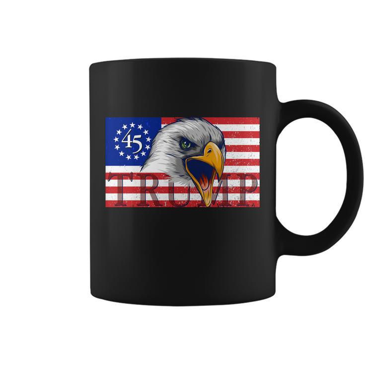 Donald Trump Eagle Betsy Ross Flag Tshirt Coffee Mug