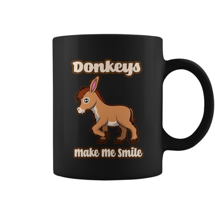 Donkeys Smile Cute Mule Cute Gift Coffee Mug