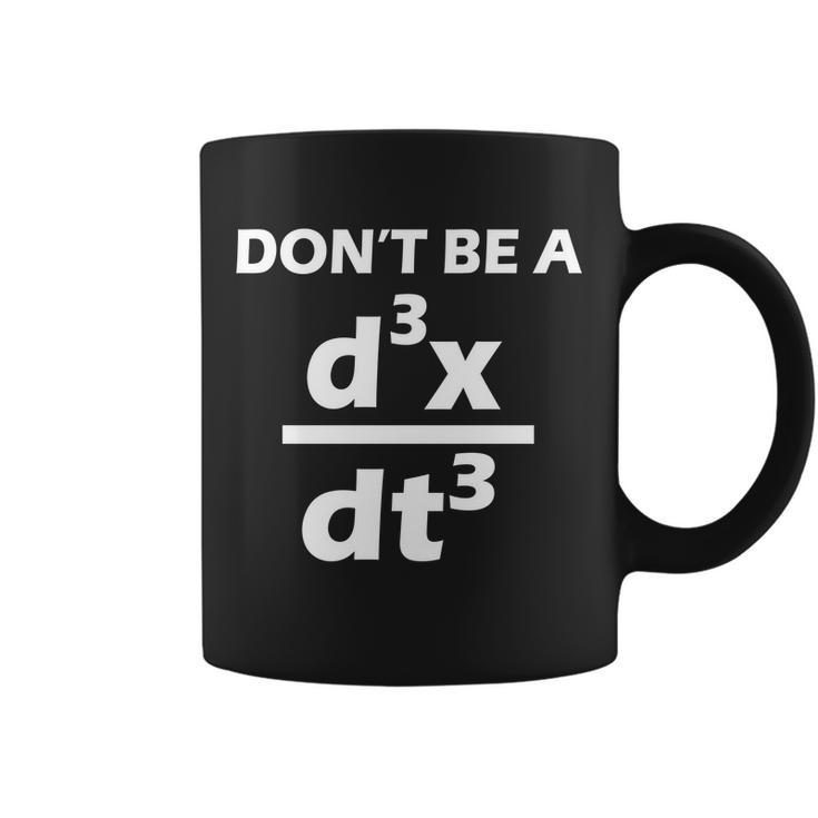 Dont Be A Jerk Mathematics Equation Tshirt Coffee Mug